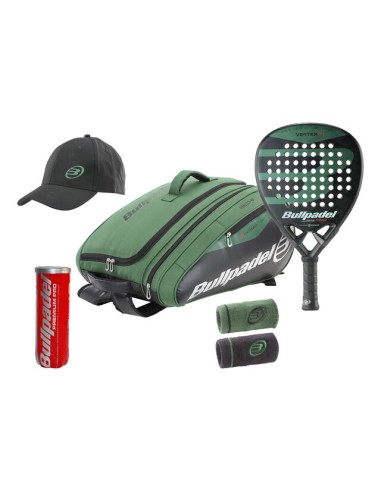 VERTEX PACK – KIT PADELI - RAKETE + CANTE +...